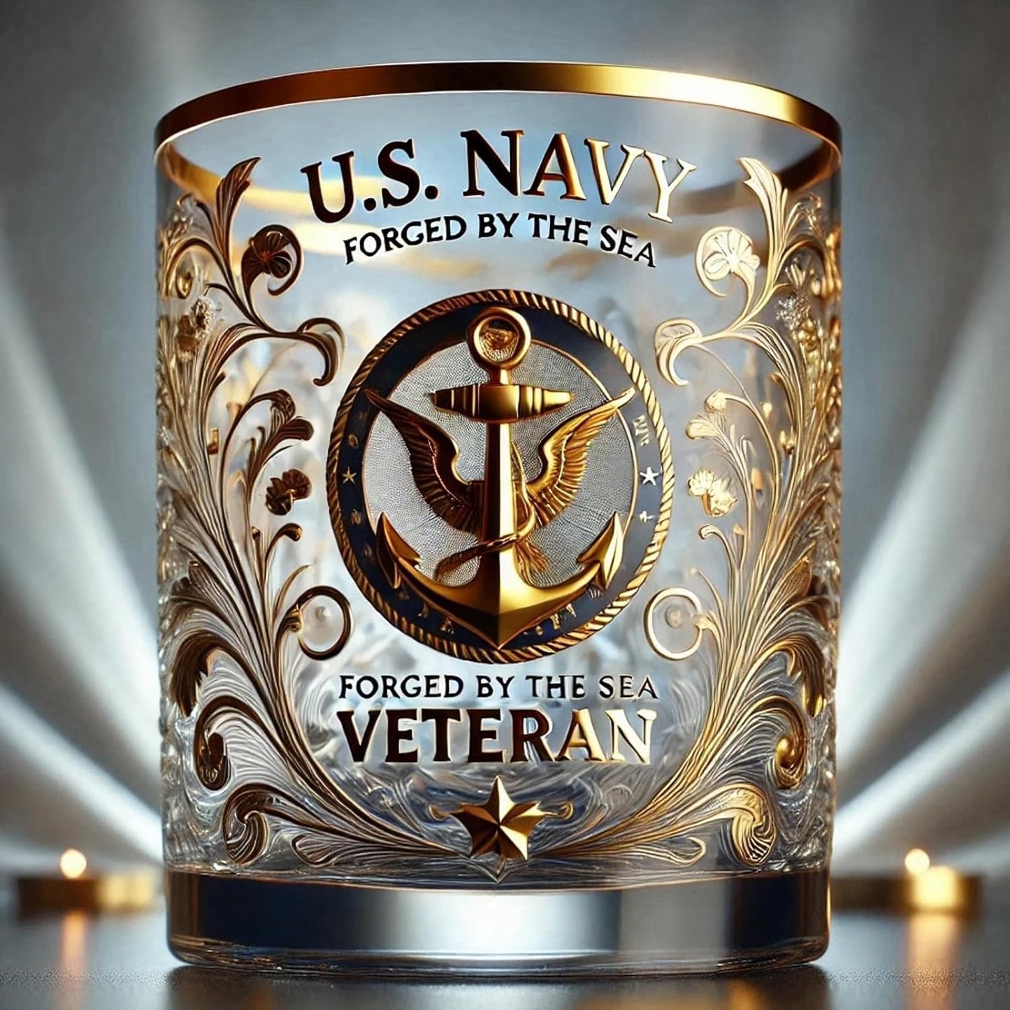Migilife Veteran Tribute Glass